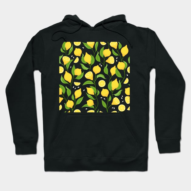 Lemon Vines Hoodie by edwardecho